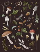 Editors of Chartwell Books - Mushroom Lined Journal