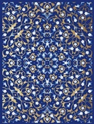 Editors of Chartwell Books - Blue Pattern Journal