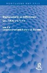 Jonathan Bauman Hart, Richard W. Bauman, Bauman Richard W., Jonathan Hart, Hart Jonathan - Explorations in Difference