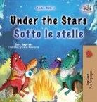 Kidkiddos Books, Sam Sagolski - Under the Stars (English Italian Bilingual Children's Book)