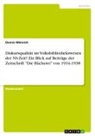 Dennis Münnich - Diskursqualität im Volksbibliothekswesen der NS-Zeit? Ein Blick auf Beiträge der Zeitschrift "Die Bücherei" von 1934-1938