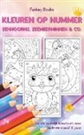 Funkey Books - Kleuren op nummer - Eenhoorns, zeemeerminnen & Co