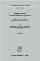 Peter Spahn - Zur Geschichte des Vereins für Socialpolitik.