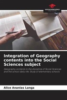 Alice Ananias Langa - Integration of Geography contents into the Social Sciences subject