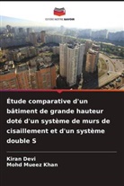 Kiran Devi, Mohd Mueez Khan - Étude comparative d'un bâtiment de grande hauteur doté d'un système de murs de cisaillement et d'un système double S