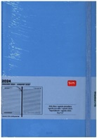 Tageskalender Maxi - 2024 - Maxi Daily Diary - 12M - Blue