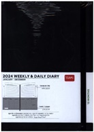 Wochen- Und Tageskalend. Large - 2024 - Large Weekly And Daily - Black