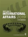 Europa Publications, Europa Publications - Who''s Who in International Affairs 2019