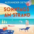 Alexander Oetker, Sascha Tschorn - Sonntags am Strand, 1 Audio-CD, MP3 (Livre audio)