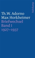 Theodor W Adorno, Theodor W. Adorno, Max Horkheimer, Christoph Gödde, Lonitz, Henri Lonitz - Briefe und Briefwechsel
