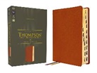 Zondervan, Zondervan, Frank Charles Thompson - ESV, Thompson Chain-Reference Bible, Genuine Leather, Calfskin, Tan, Red Letter, Thumb Indexed