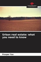Prosper Yao - Urban real estate: what you need to know