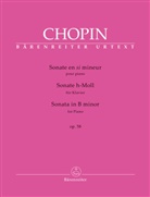 Frédéric Chopin, Paul Badura-Skoda, Hardy Rittner, Britta Schilling-Wang - Sonate für Klavier h-Moll op. 58