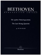 Ludwig van Beethoven, Jonathan Del Mar - Späte Streichquartette op. 127, 130, 131, 132, 133, 135