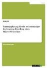 Anonymous - Trainingsplanung für ein sechsmonatiges Krafttraining. Erstellung eines Makro-/Mesozyklus