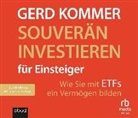 Gerd Kommer, Sebastian Pappenberger - Souverän investieren für Einsteiger, Audio-CD, MP3 (Hörbuch)