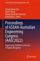 Chung Siung Choo, Khairul Hafiz Bin Sharkawi et al, Daniel Kong, Khairul Hafiz Bin Sharkawi, Basil T Wong, Basil T. Wong - Proceedings of ASEAN-Australian Engineering Congress (AAEC2022)