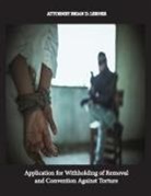 Brian Lerner - Application for Withholding of Removal and Convention Against Torture