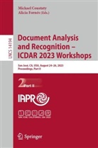 Mickael Coustaty, Fornes, Alicia Fornes, Fornés, Alicia Fornés - Document Analysis and Recognition - ICDAR 2023 Workshops
