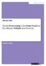 William Fidler - On the Determining of the Prime Numbers by a Simple Multiplicative Formula