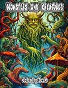 Robert Thomas Hosking - Monsters and Creatures Coloring Book