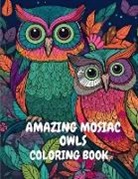 Tn Turner - Amazing Mosaic Owls Coloring Book
