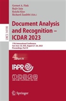 Gernot A. Fink, Rajiv Jain, Koichi Kise, Koichi Kise et al, Richard Zanibbi - Document Analysis and Recognition - ICDAR 2023