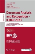 Gernot A. Fink, Rajiv Jain, Koichi Kise, Koichi Kise et al, Richard Zanibbi - Document Analysis and Recognition - ICDAR 2023