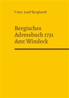 Franz Josef Burghardt - Bergisches Adressbuch 1731 Amt Windeck