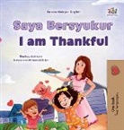 Shelley Admont, Kidkiddos Books - I am Thankful (Malay English Bilingual Children's Book)