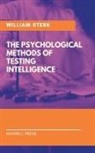 William Stern - The Psychological Methods of Testing Intelligence