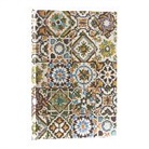 Paperblanks - Porto (Portuguese Tiles) Midi Lined Hardback Journal (Elastic Band Closure)
