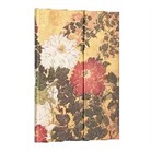 Paperblanks - Natsu (Rinpa Florals) Midi Lined Hardback Journal (Wrap Closure)