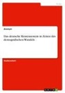 Anonym, Anonymous - Das deutsche Rentensystem in Zeiten des demografischen Wandels