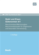 DIN e. V., DIN e.V., DIN e V - Stahl und Eisen: Gütenormen 4/1