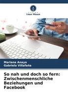Mariana Anaya, Gabriela Villafaña - So nah und doch so fern: Zwischenmenschliche Beziehungen und Facebook