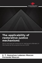 E. T. Gonçalves Lubenov Moscon, Fernando Moscon - The applicability of restorative justice mechanisms