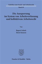 Horst Konzen, Rupert Scholz - Die Aussperrung im System von Arbeitsverfassung und kollektivem Arbeitsrecht.