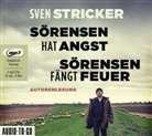 Sven Stricker - S&ouml;rensen hat Angst / S&ouml;rensen f&auml;ngt Feuer, 2 MP3-CD (Audio book)