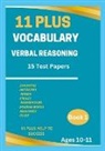 Plus Help To Success - 11 PLUS VOCABULARY VERBAL REASONING BOOK