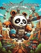 Brad Carney - Robotic Panda Coloring Book