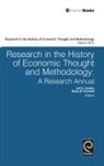 Jeff E. Biddle, Ross B. Emmett - Research in the History of Economic Thought and Methodology