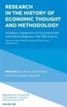 Luca Fiorito, Luca (Universita degli Studi di Palermo Fiorito, Scott Scheall, Scott (Arizona State University Scheall, Carlos Eduardo Suprinyak, Carlos Eduardo (Universidade Federal de Minas Gerais Suprinyak - Research in the History of Economic Thought and Methodology