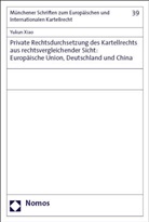 Yukun Xiao - Private Rechtsdurchsetzung des Kartellrechts aus rechtsvergleichender Sicht: Europäische Union, Deutschland und China