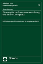 Simon Lammers - Die europäische Governance-Verordnung und das EU-Klimagesetz