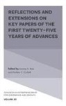Andrew C. Corbett, Andrew C. (Babson College Corbett, Jerome A. Katz, Jerome A. (Saint Louis University Katz - Reflections and Extensions on Key Papers of the First Twenty-Five Years of Advances