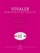 Antonio Vivaldi, Christopher Hogwood - Konzert für Violine und Klavier E-Dur op. 8/1 "Frühling"