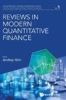 Andrey Itkin, Andrey Itkin, Itkin Andrey - Reviews In Modern Quantitative Finance