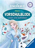 Stefanie Hahn, The Walt Disney Company - Disney Die Eiskönigin 2 - Mein Vorschulblock: Lesen und Schreiben