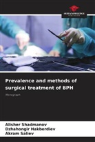 Dzhahongir Hakberdiev, Akram Saliev, Alisher Shadmanov - Prevalence and methods of surgical treatment of BPH